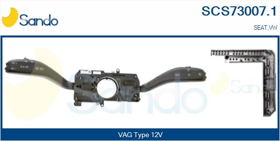 Leva devio guida SANDO SCS73007.1