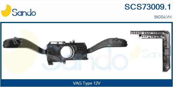 Leva devio guida SANDO SCS73009.1