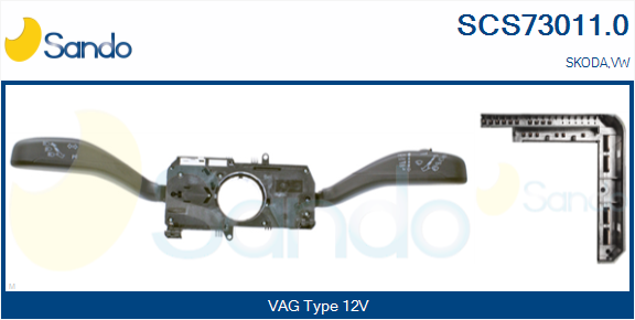 Leva devio guida SANDO SCS73011.0