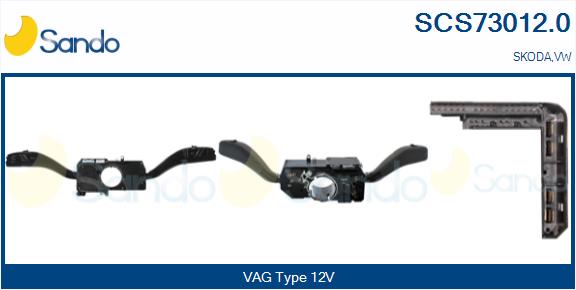 Leva devio guida SANDO SCS73012.0