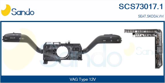 Leva devio guida SANDO SCS73017.1