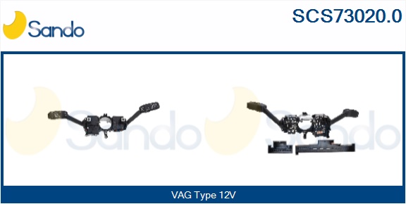 Leva devio guida SANDO SCS73020.0