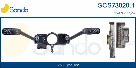 Leva devio guida SANDO SCS73020.1
