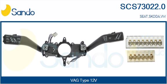 Leva devio guida SANDO SCS73022.0