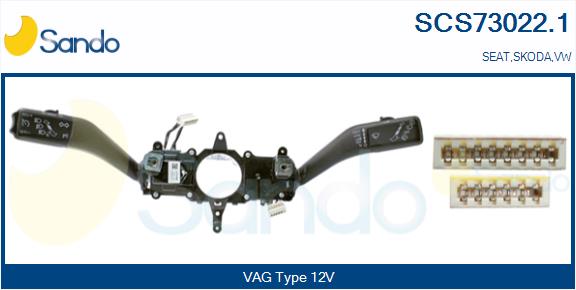 Leva devio guida SANDO SCS73022.1