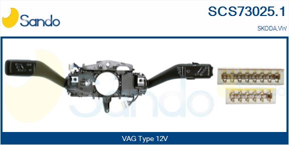 Leva devio guida SANDO SCS73025.1