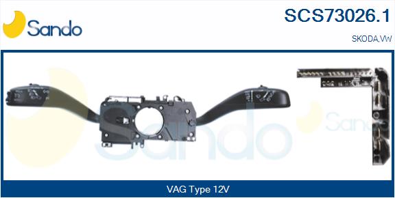 Leva devio guida SANDO SCS73026.1