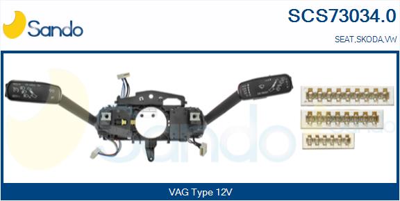 Leva devio guida SANDO SCS73034.0