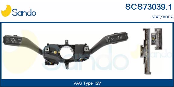 Leva devio guida SANDO SCS73039.1