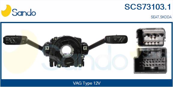 Leva devio guida SANDO SCS73103.1