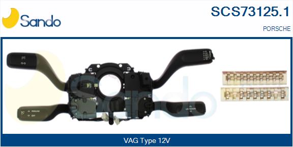 Leva devio guida SANDO SCS73125.1
