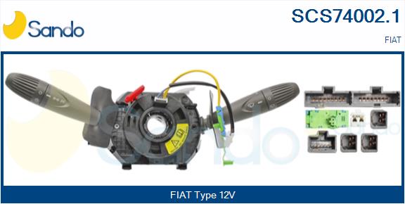 Leva devio guida SANDO SCS74002.1