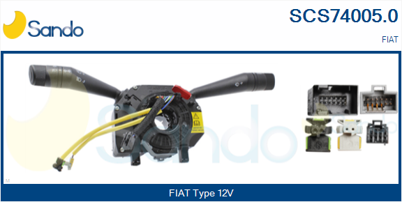 Leva devio guida SANDO SCS74005.0