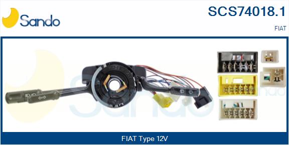 Leva devio guida SANDO SCS74018.1