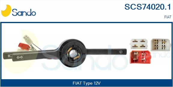Leva devio guida SANDO SCS74020.1
