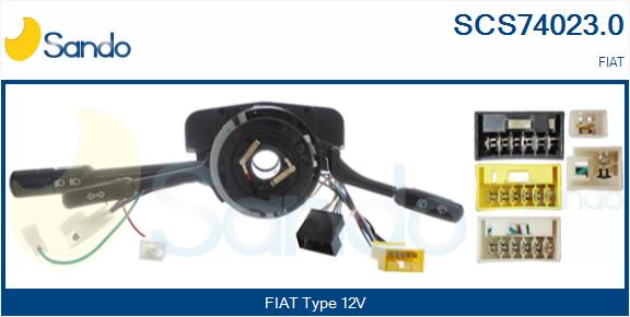 Leva devio guida SANDO SCS74023.0