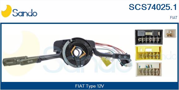 Leva devio guida SANDO SCS74025.1