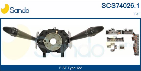 Leva devio guida SANDO SCS74026.1