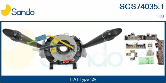 Leva devio guida SANDO SCS74035.1
