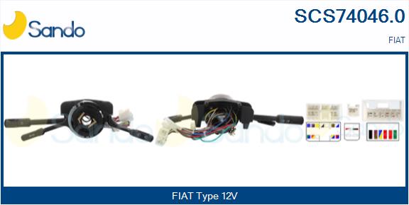 Leva devio guida SANDO SCS74046.0