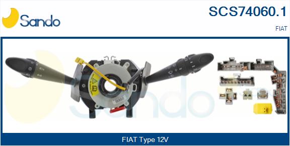 Leva devio guida SANDO SCS74060.1
