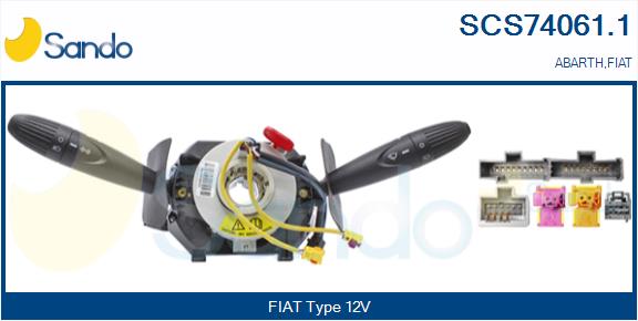 Leva devio guida SANDO SCS74061.1