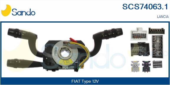 Leva devio guida SANDO SCS74063.1
