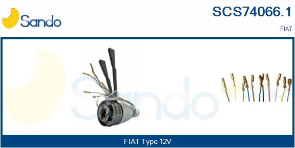 Leva devio guida SANDO SCS74066.1