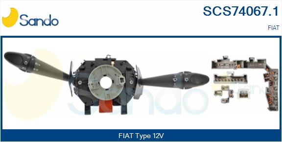 Leva devio guida SANDO SCS74067.1