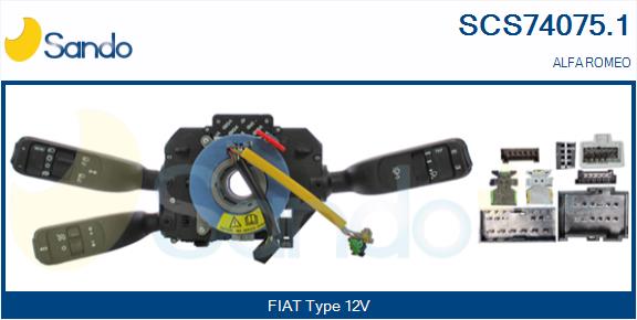 Leva devio guida SANDO SCS74075.1