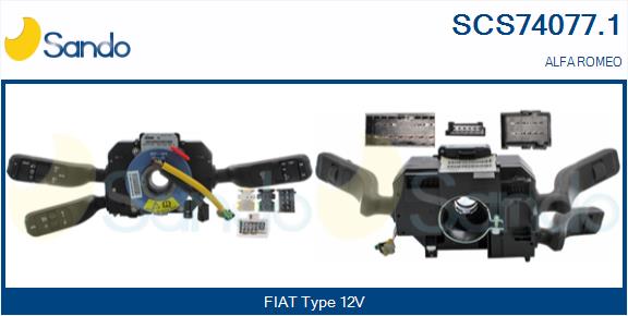 Leva devio guida SANDO SCS74077.1