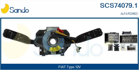 Leva devio guida SANDO SCS74079.1