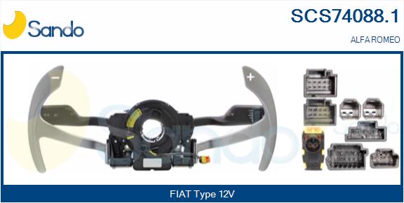 Leva devio guida SANDO SCS74088.1