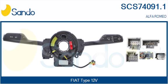 Leva devio guida SANDO SCS74091.1