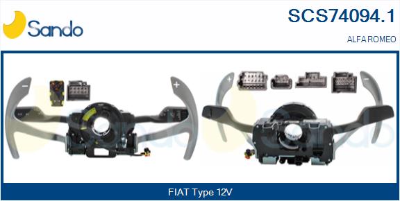 Leva devio guida SANDO SCS74094.1