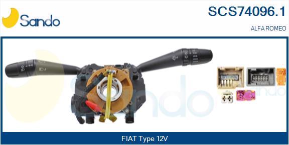 Leva devio guida SANDO SCS74096.1