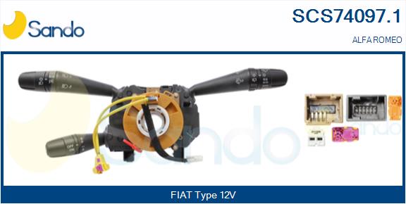 Leva devio guida SANDO SCS74097.1