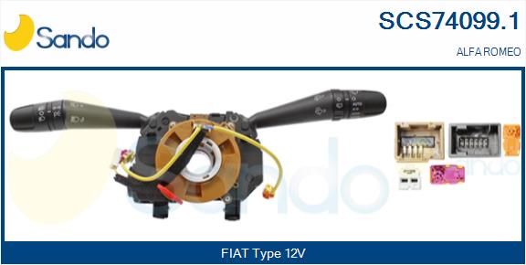 Leva devio guida SANDO SCS74099.1