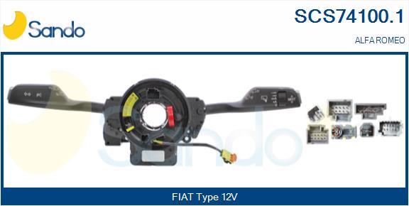 Leva devio guida SANDO SCS74100.1
