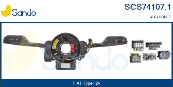 Leva devio guida SANDO SCS74107.1