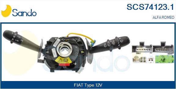 Leva devio guida SANDO SCS74123.1