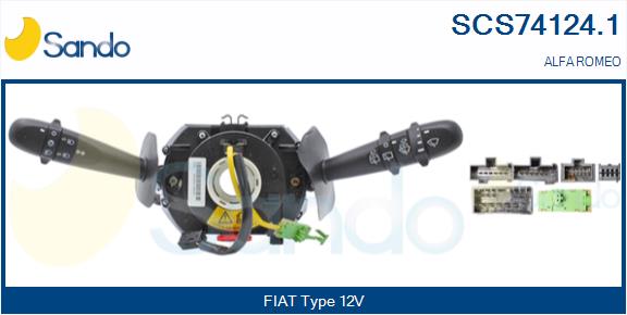 Leva devio guida SANDO SCS74124.1
