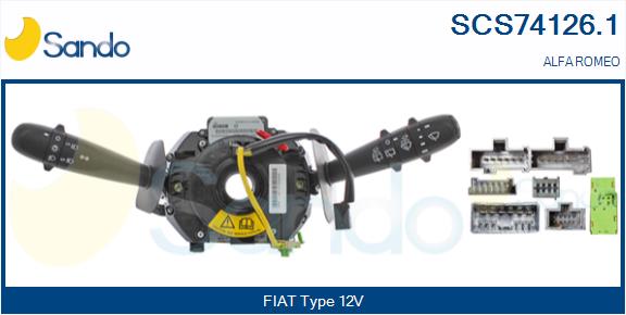 Leva devio guida SANDO SCS74126.1