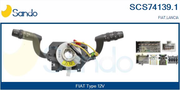 Leva devio guida SANDO SCS74139.1