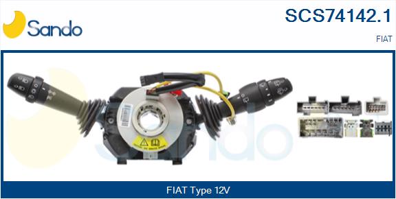 Leva devio guida SANDO SCS74142.1
