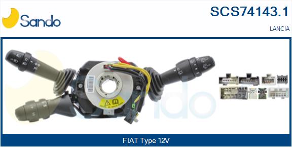 Leva devio guida SANDO SCS74143.1