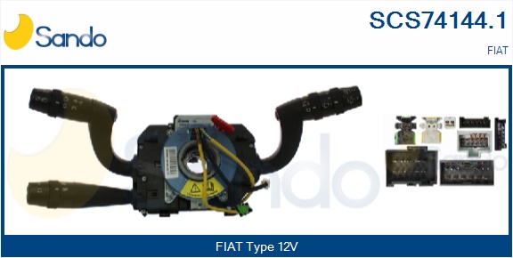 Leva devio guida SANDO SCS74144.1