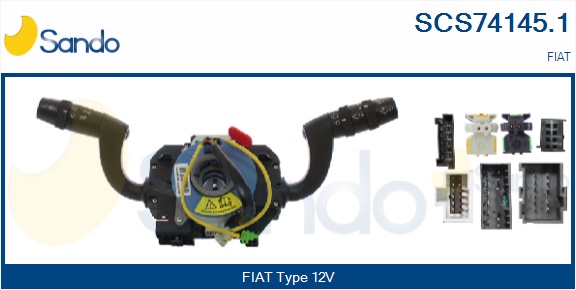 Leva devio guida SANDO SCS74145.1