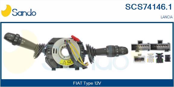 Leva devio guida SANDO SCS74146.1