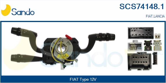 Leva devio guida SANDO SCS74148.1